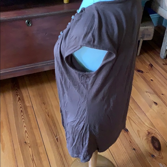 Elementz Top With Wood Beads Petite Large Brown - Picture 4 of 6